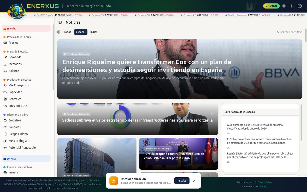 enerxus.eu — screenshot
